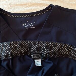 Women's Navy Blue Beyond Scrub Set
